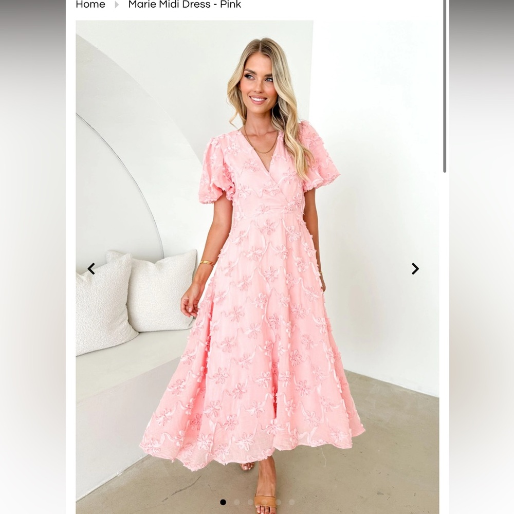 Gingham and Heels Marie Midi Dress